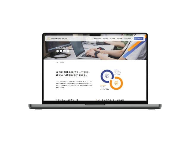 コーポレートサイト 3
