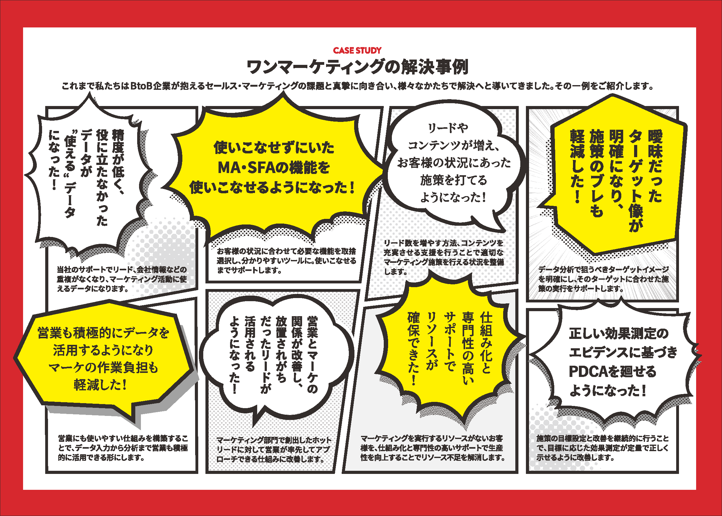 展示会向けサービスパンフレット 3